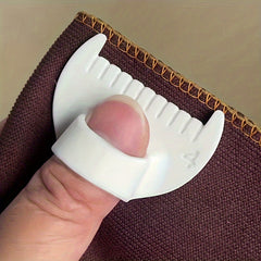 2pcs Sewing Kit Plastic Edge Stitch Lock and Knitting Tool Spacing 4mm 3mm