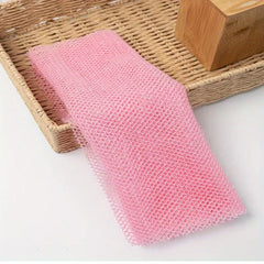 3 pc Exfoliating African Net Bath Sponge for Soft Skin Scrubbing