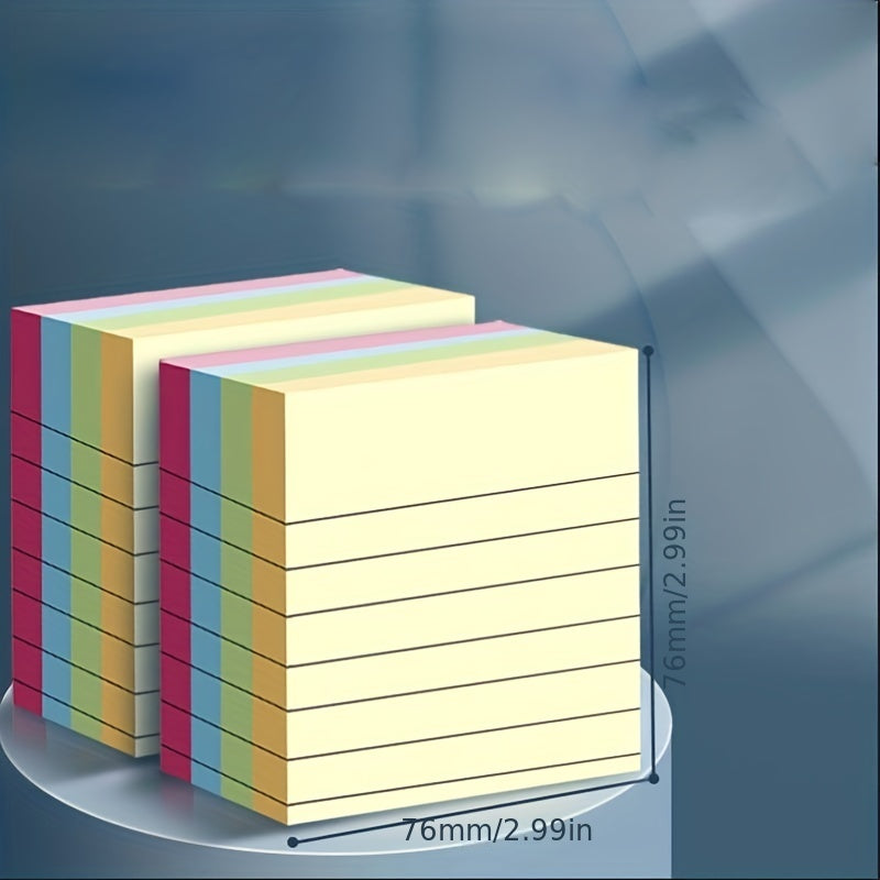 Large Horizontal Line Sticky Notes for Students