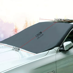 Universal Magnetic Car Windshield Cover - Protects from Sun, Snow, Water