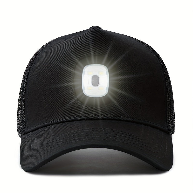 Rechargeable Luminous Cap for Night Sports