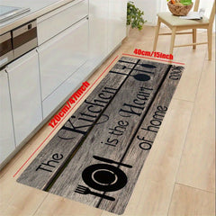 Anti Fatigue Kitchen Mat Slip Resistant Absorbent Runner Rug Washable Floor Mat