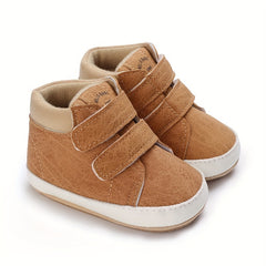 Vintage Comfortable Sneakers For Baby Boys Lightweight Non Slip Shoes