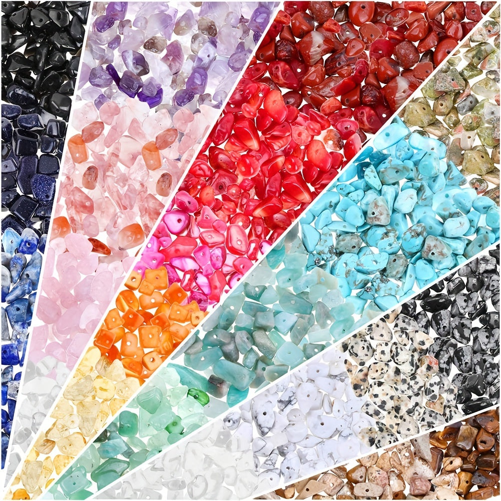 100pcs Natural Chips Stone Beads for Jewelry Making DIY Bracelet Necklace