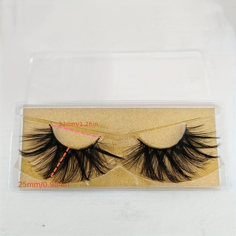 Blind Box 2 False Eyelashes 8D Styles Natural Cross Lashes