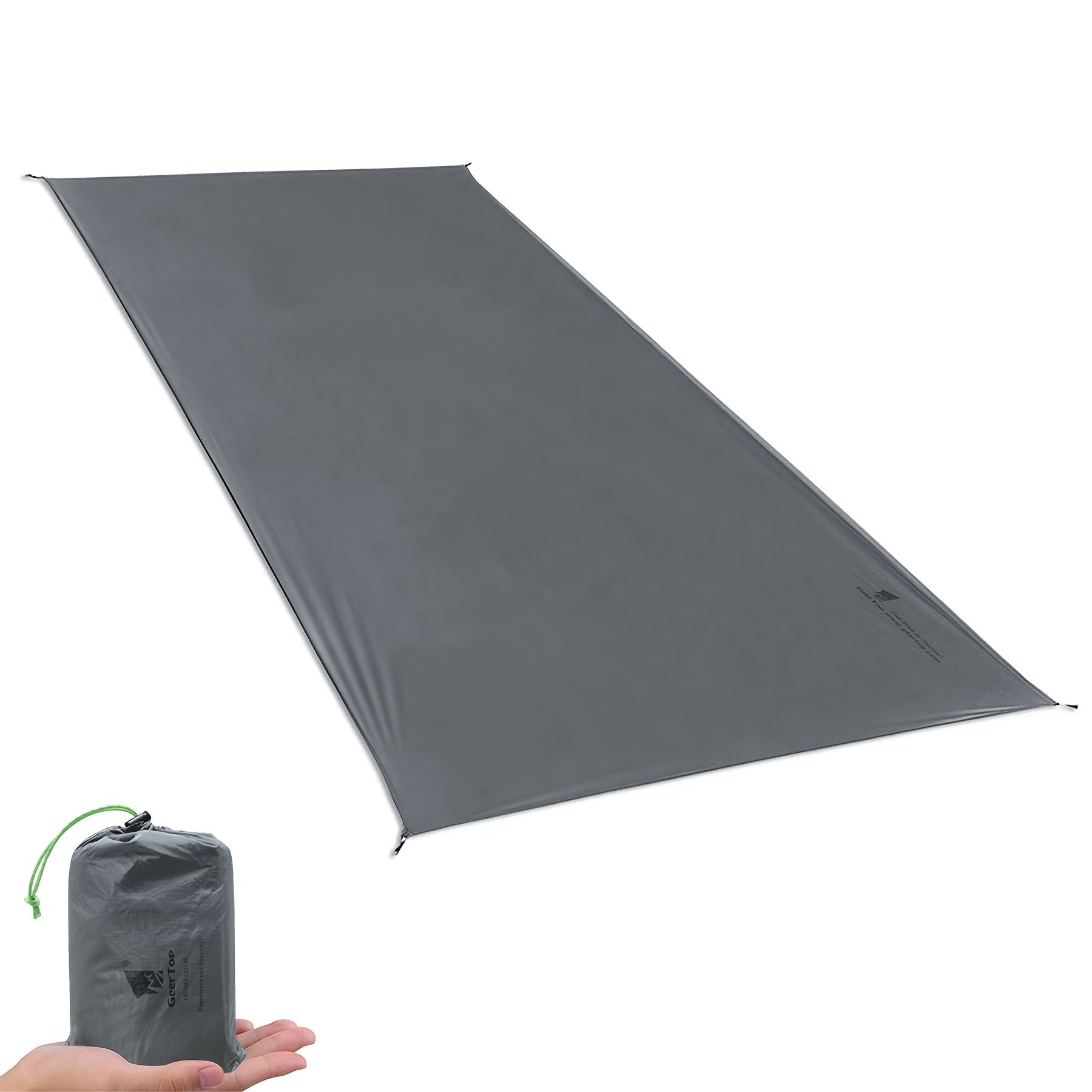 GeerTop Ultralight Waterproof Tent Tarp Footprint for Camping Hiking Picnics