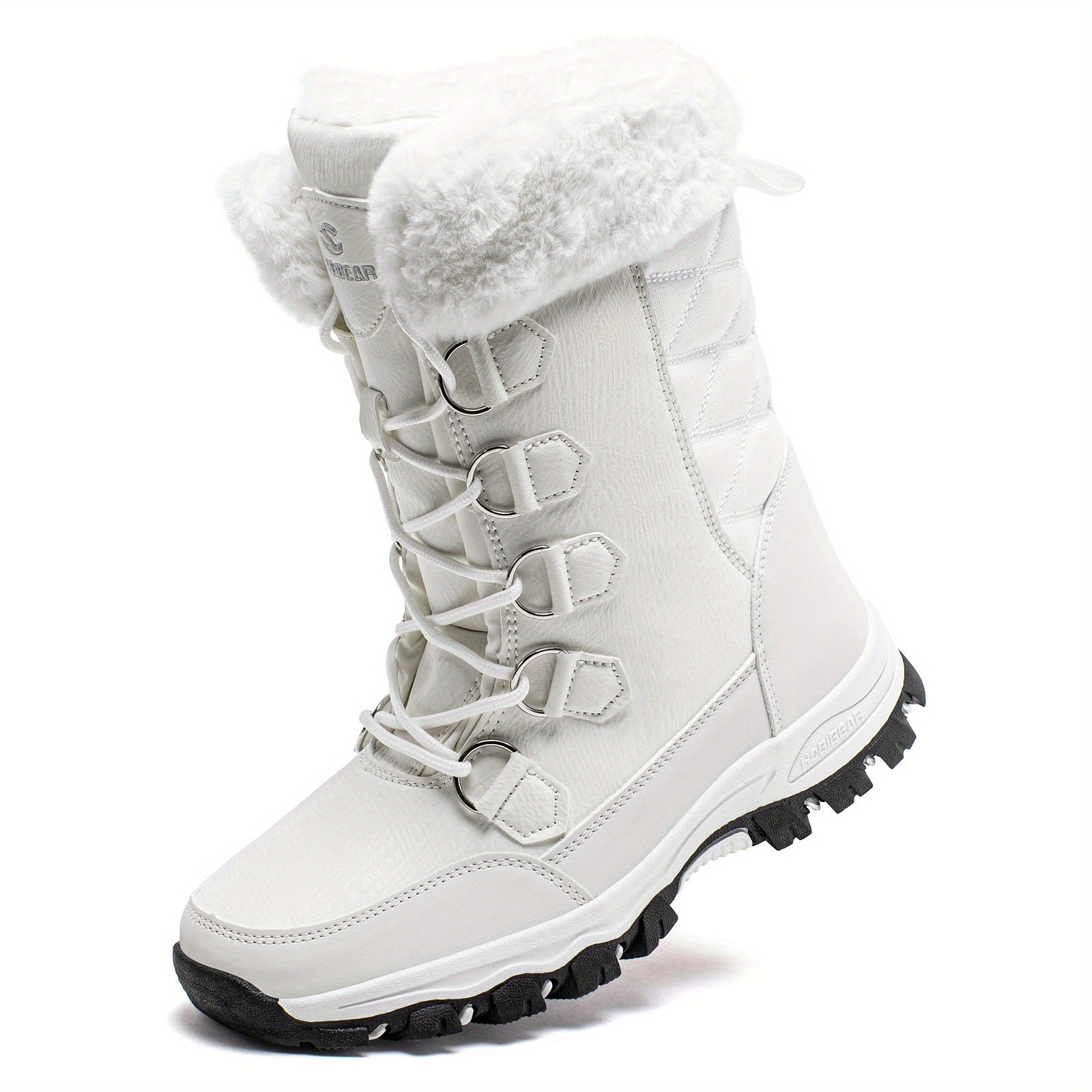 Women's Waterproof Snow Boots High Top Hiking Boots