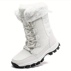 Women's Waterproof Snow Boots High Top Hiking Boots