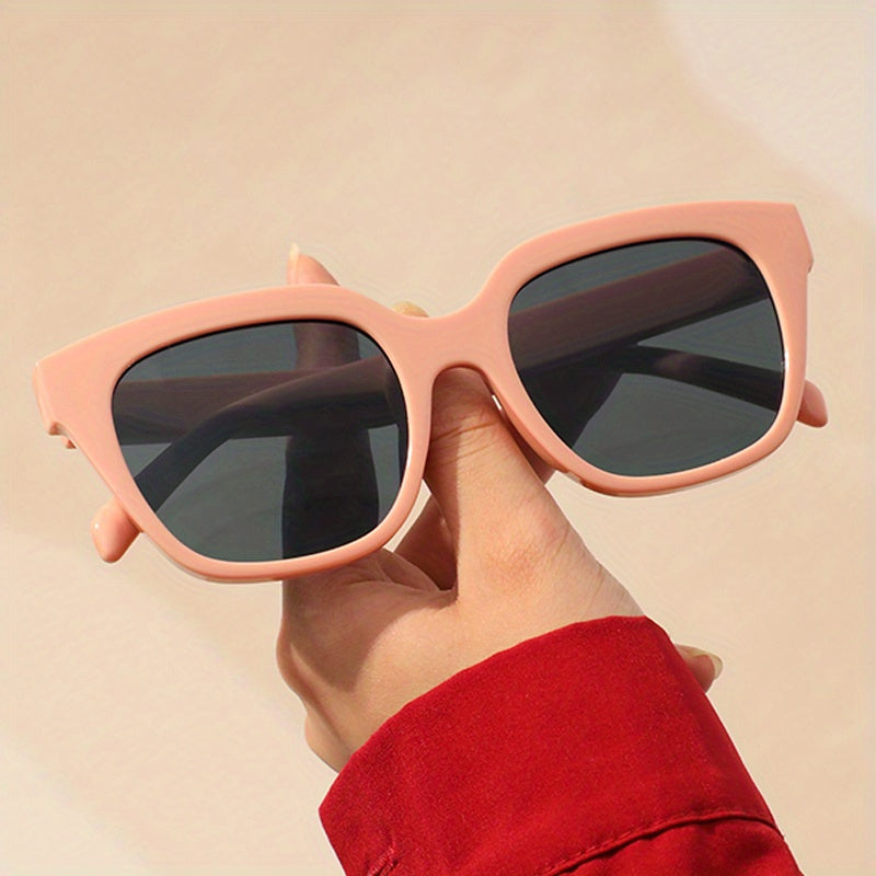 Square Sunglasses Anti Glare UV400 Casual Macaroon for Driving