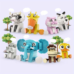 Animal Series Building Blocks Set - Classroom Rewards