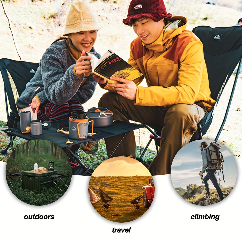 Widesea Foldable Stool For Camping Hiking Travel Outdoor Fishing