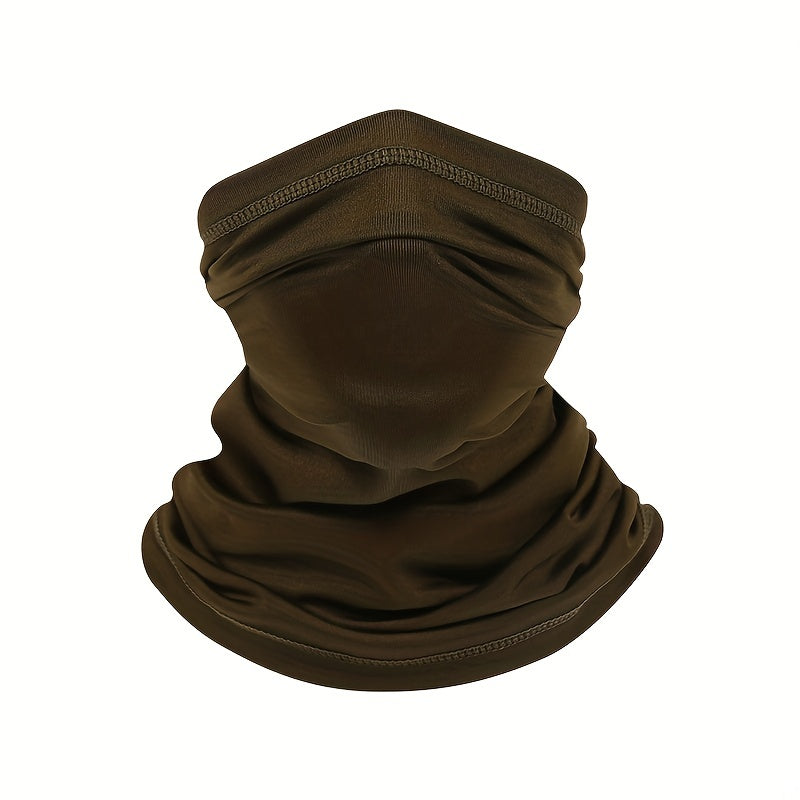 Outdoor Neck Gaiter Ice Silk Sunscreen Scarf Motorcycle Neck Cover