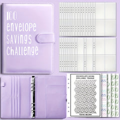 100 Envelope Challenge Binder for Easy Saving