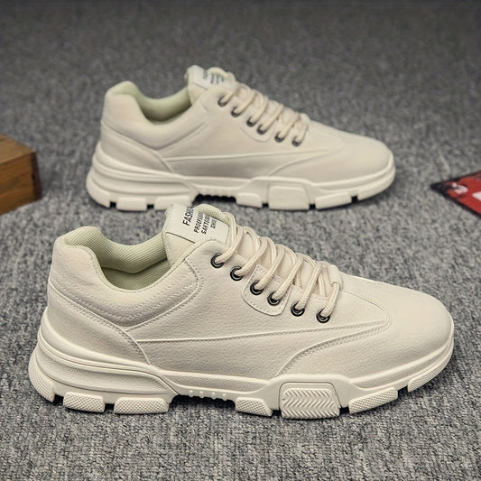 Men's Lace up Sneakers Comfortable Walking Shoes