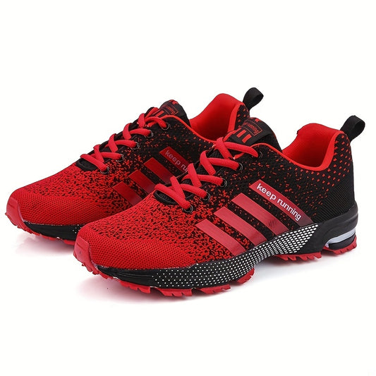 Knit Breathable Lightweight Sneakers Outdoor Comfy Shoes