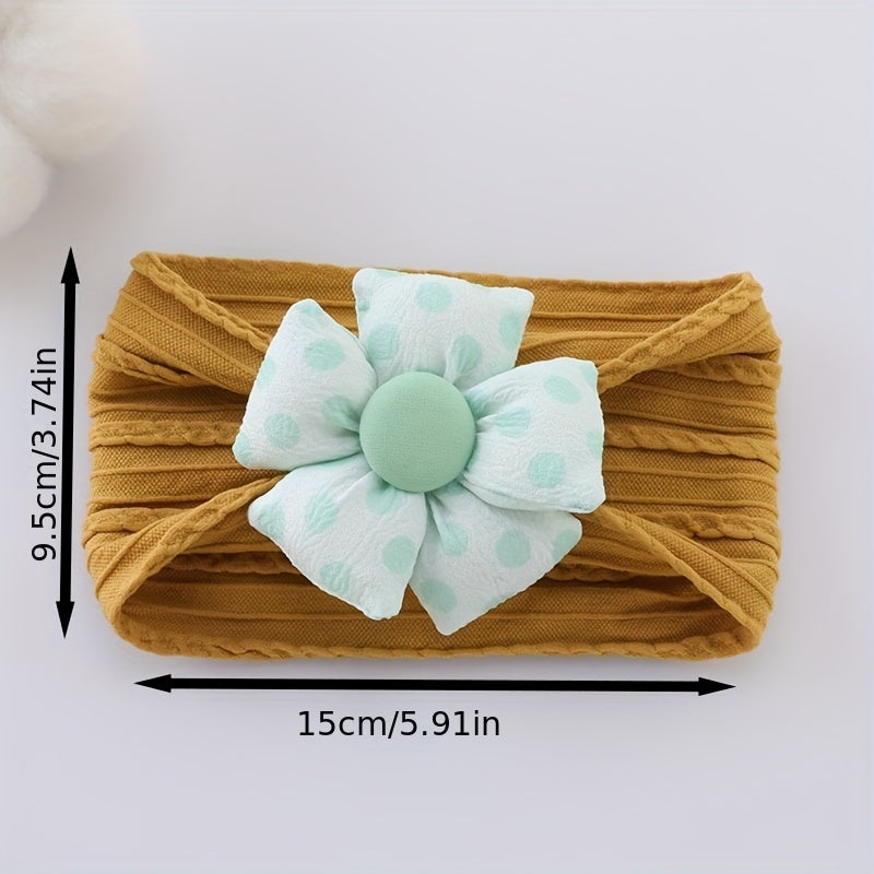 Cute Flower Knot Hairbands for Baby Girls