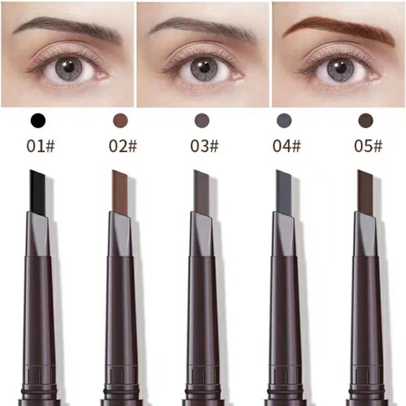 Double Headed Eyebrow Pencil Soft Textured Waterproof Eyebrow Pen