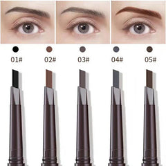Double Headed Eyebrow Pencil Soft Textured Waterproof Eyebrow Pen