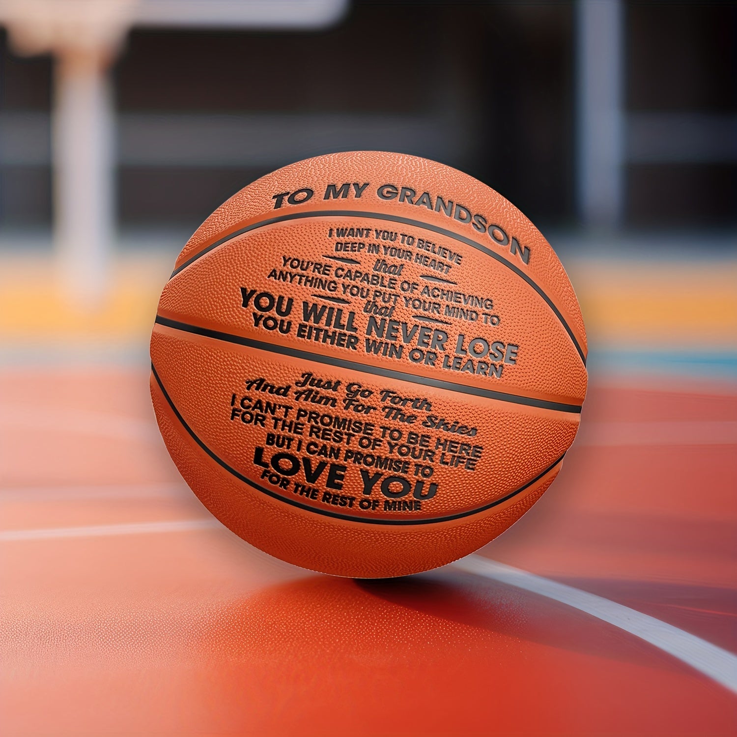 1pc Standard Basketball Gift Set with Pump for Grandson