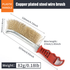 Steel Wire Wheel Polishing Brush for Wood Metal, De-rusting, Grinding Polishing