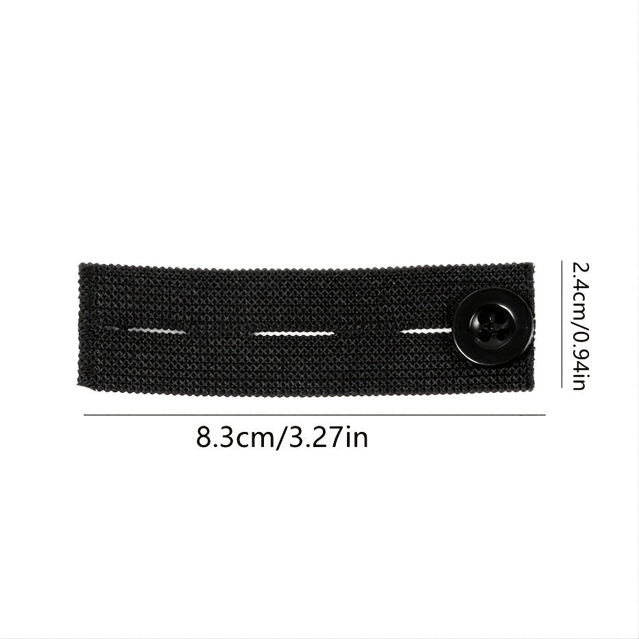 Men's Adjustable Elastic Extenders Linen Waistband