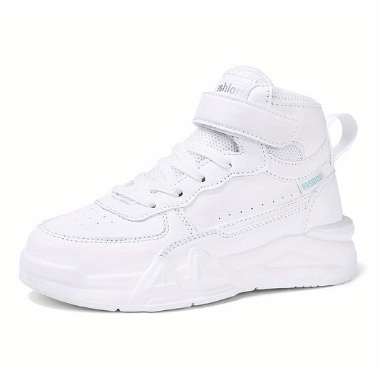 Boy's Stylish Skate Shoes Hook & Loop Closure Comfort Anti Skid