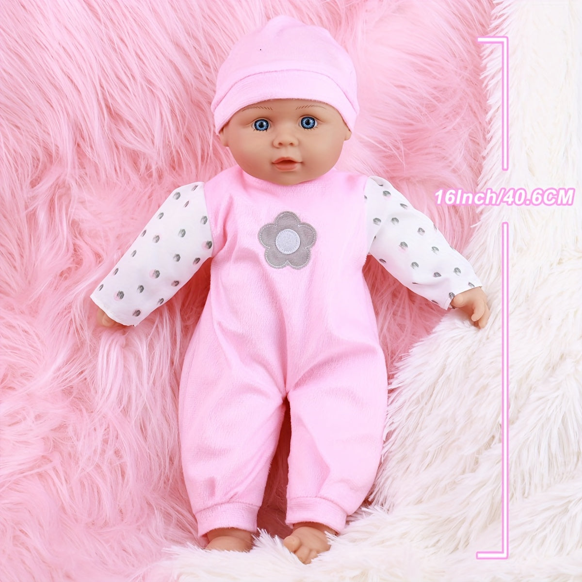 16 Inch Reborn Doll Style - Great Gift for Holidays and Special Occasions