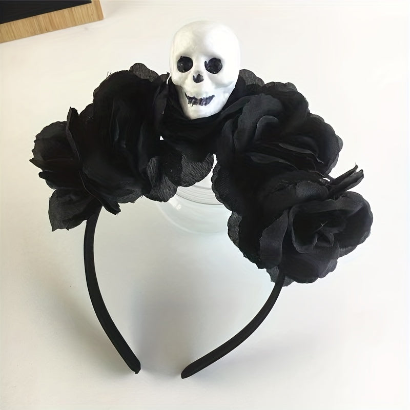 Halloween Skull Headband Horror Hair Band For Party Props