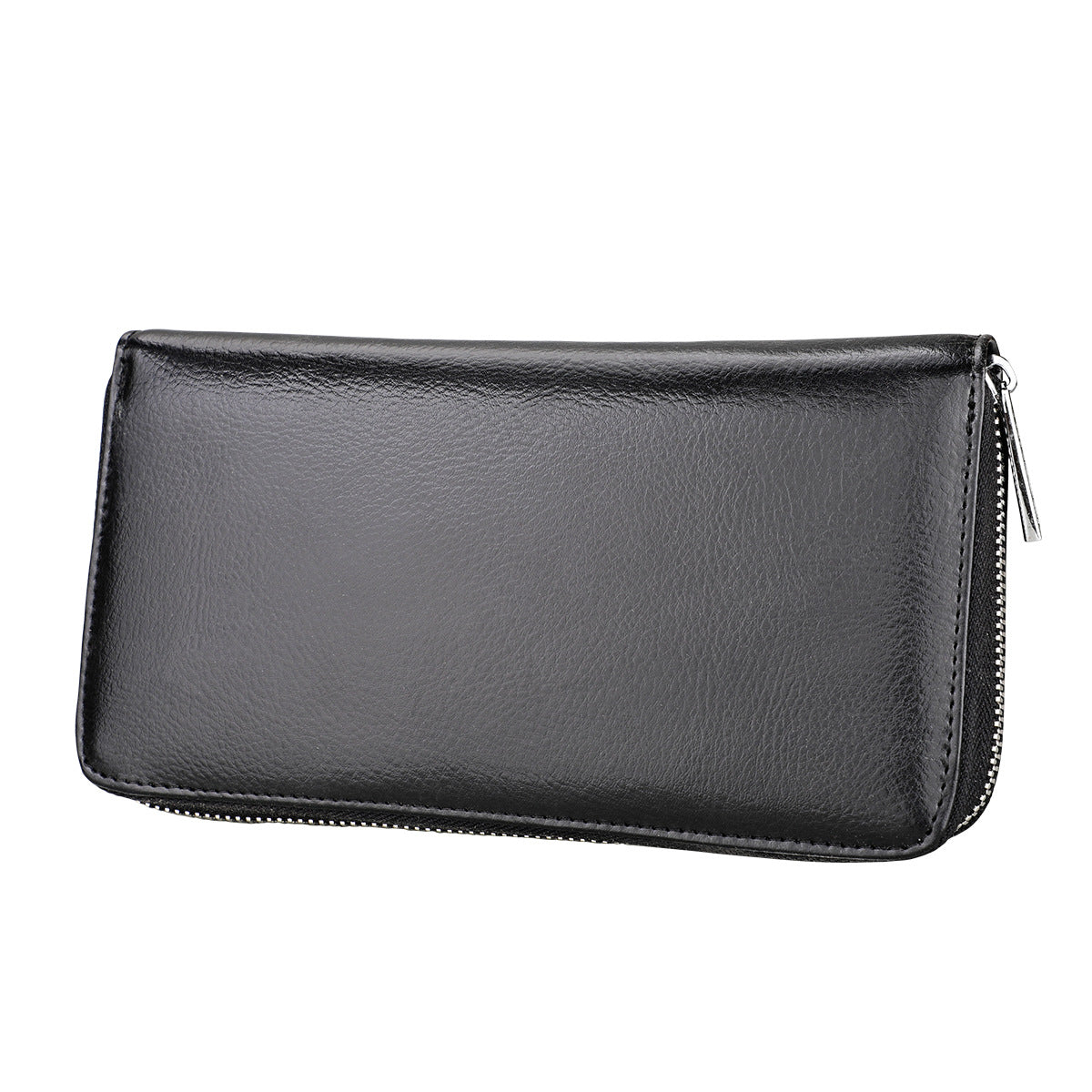Large Capacity Leather Long Wallet for Men and Women