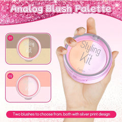 Pretend Makeup Toy Set for Girls - Princess Role Play Toy