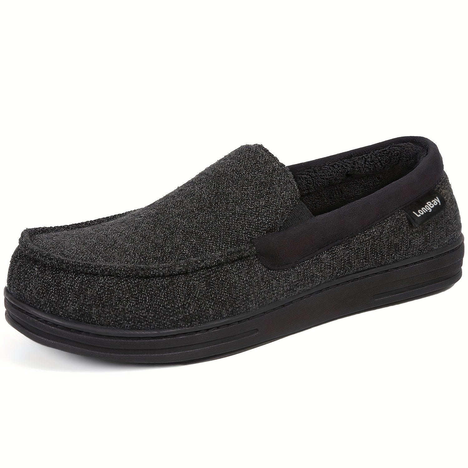 Men's Cozy No Tie Lace Slip On Moccasin Loafers With Assorted Colors