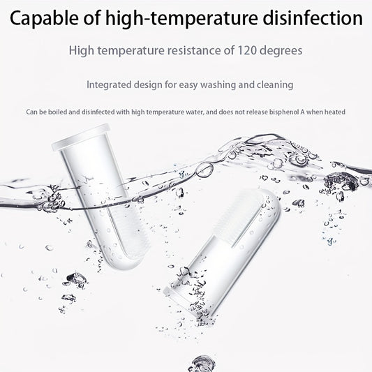 Pet Finger Toothbrush - Easy & Effective for Dog/Cat Teeth