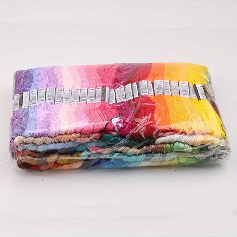 150 Colors Embroidery Thread 8 Meters 6 Strands DIY Cross Stitch