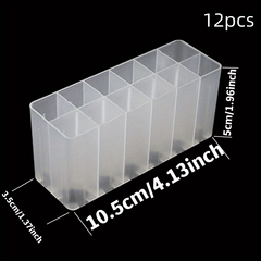 Marker Pen Storage Holder Brush Pencil Rack Organizer Plastic Storage Case
