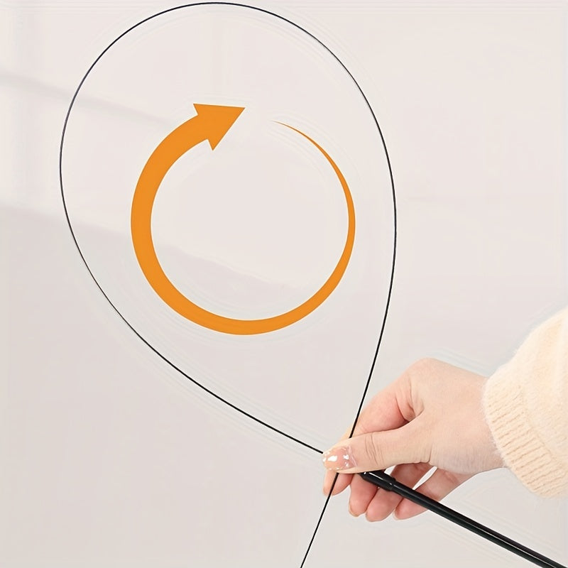 Interactive Cat Feather Toy with Bell - Scratching Exercise Toy
