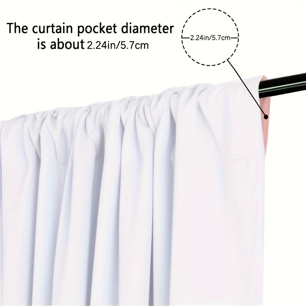 Flower Printed Window Curtain Rod Pocket Blackout Decorative Curtains