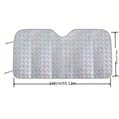 Car Sunshade Front Gear Thickened Laser Sunshade