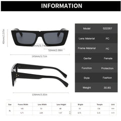 Small Oval Frame Sunglasses for Women