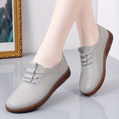 Women's Casual Lace Up Oxfords Low Top Shoes