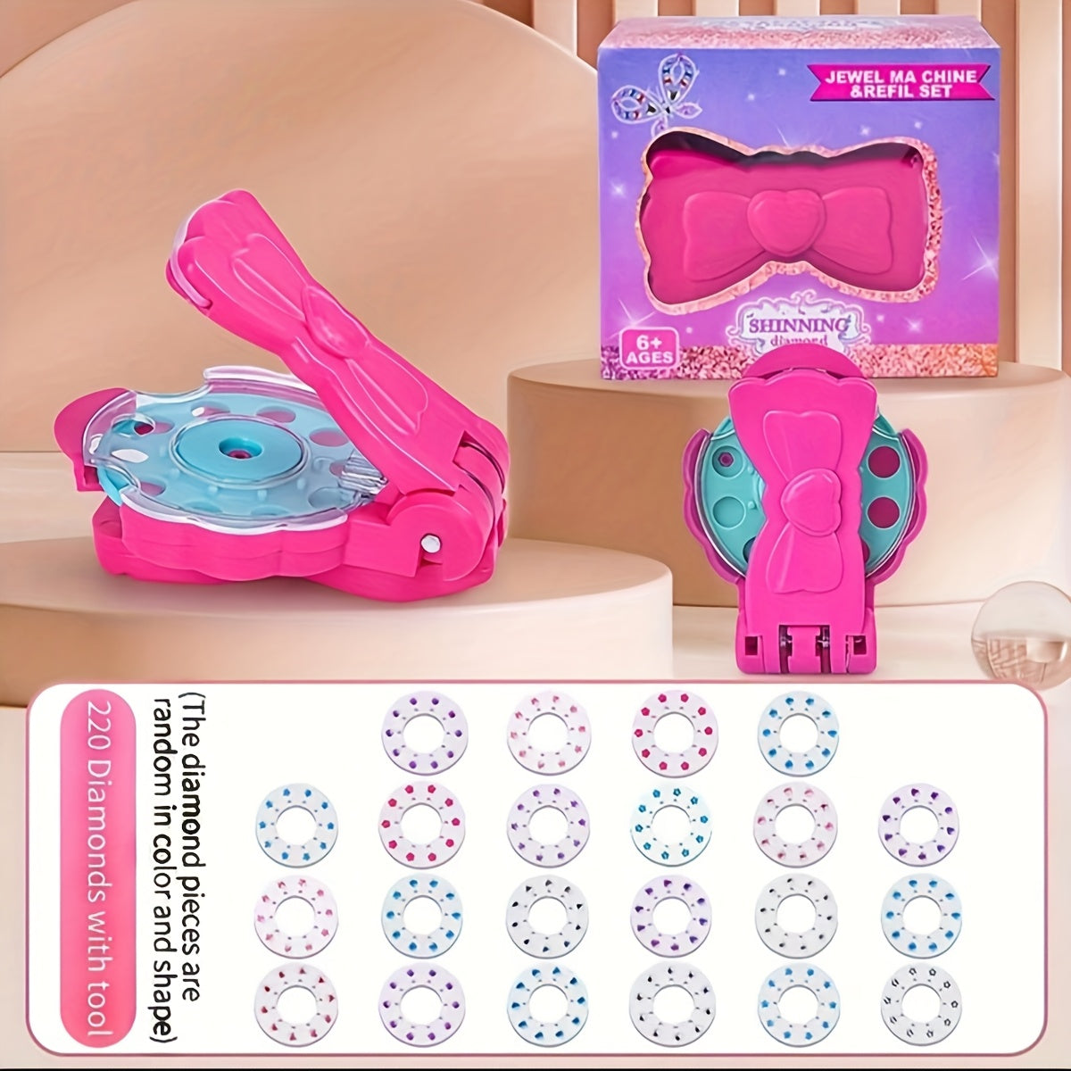 Hair Accessories DIY Set - 100/120/220 Pieces