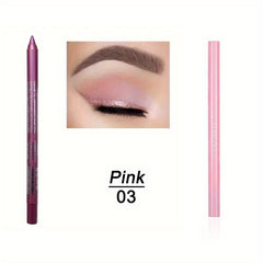 Glitter Eyeliner Gel Pen with Double Ended Brow Stick