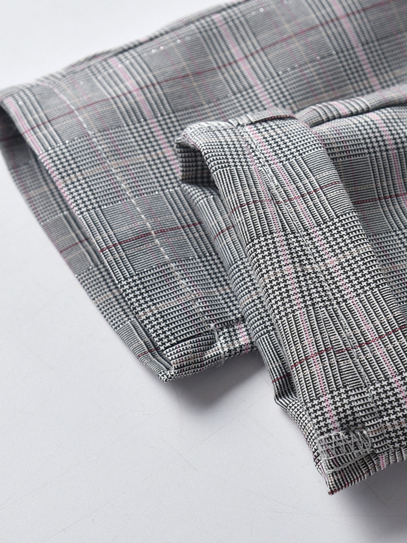 Boys Plaid Vest & Pants Set - Autumn Winter