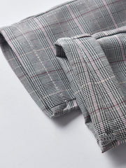 Boys Plaid Vest & Pants Set - Autumn Winter