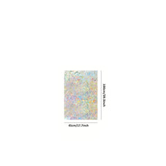 Geometric Pattern Frosted Window Film Privacy Sticker