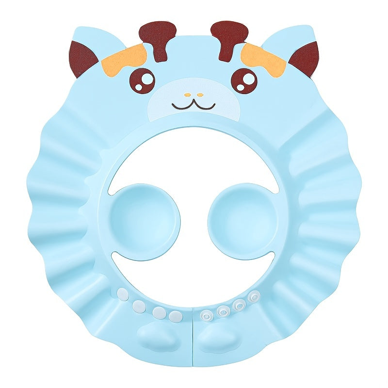 Adjustable Wash Cap for Kids Baths - Protect Your Baby's Ears