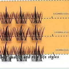 False Eyelashes Grafting Natural Thick Single Cluster Planting