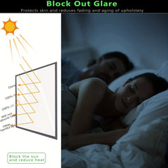 Blackout Window Film Sun Blocking Heat Control Frosted Film