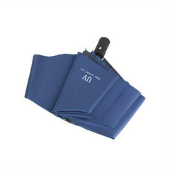 Outdoor Sunshade Automatic Umbrella Three fold Rain Or Shine Dual use Umbrella