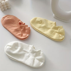 6 Pairs Kids Candy Cotton Blend Summer Socks