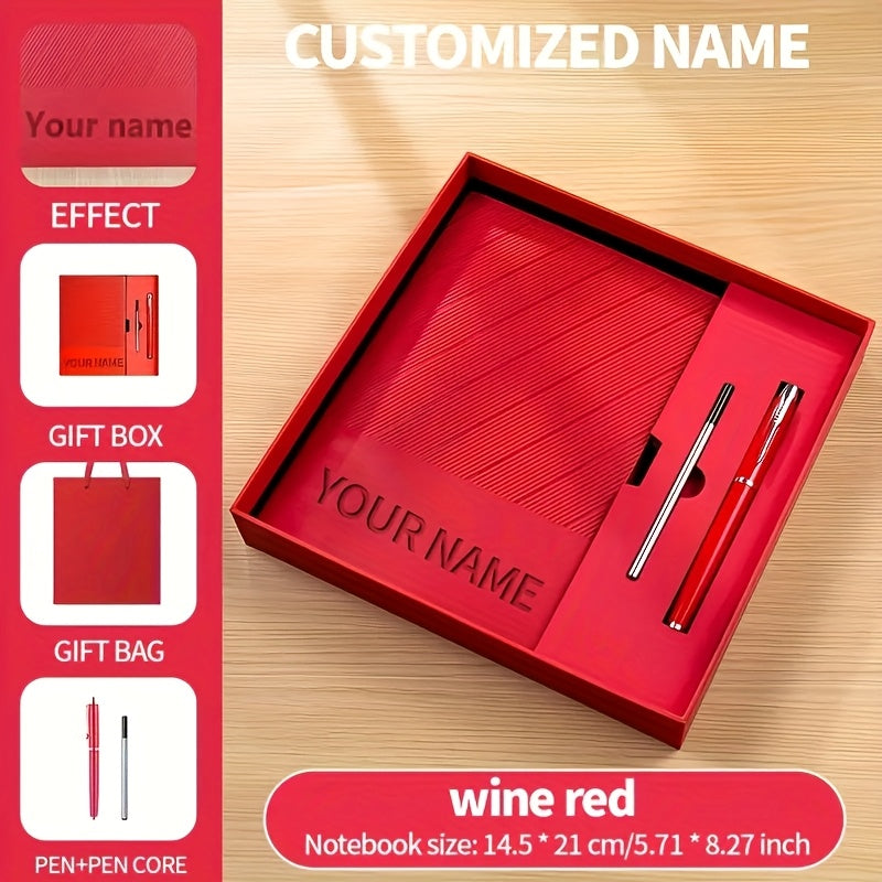 Personalized Notebook Soft Cover A5 with Name & Phone Number